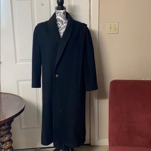 Full length wool coat